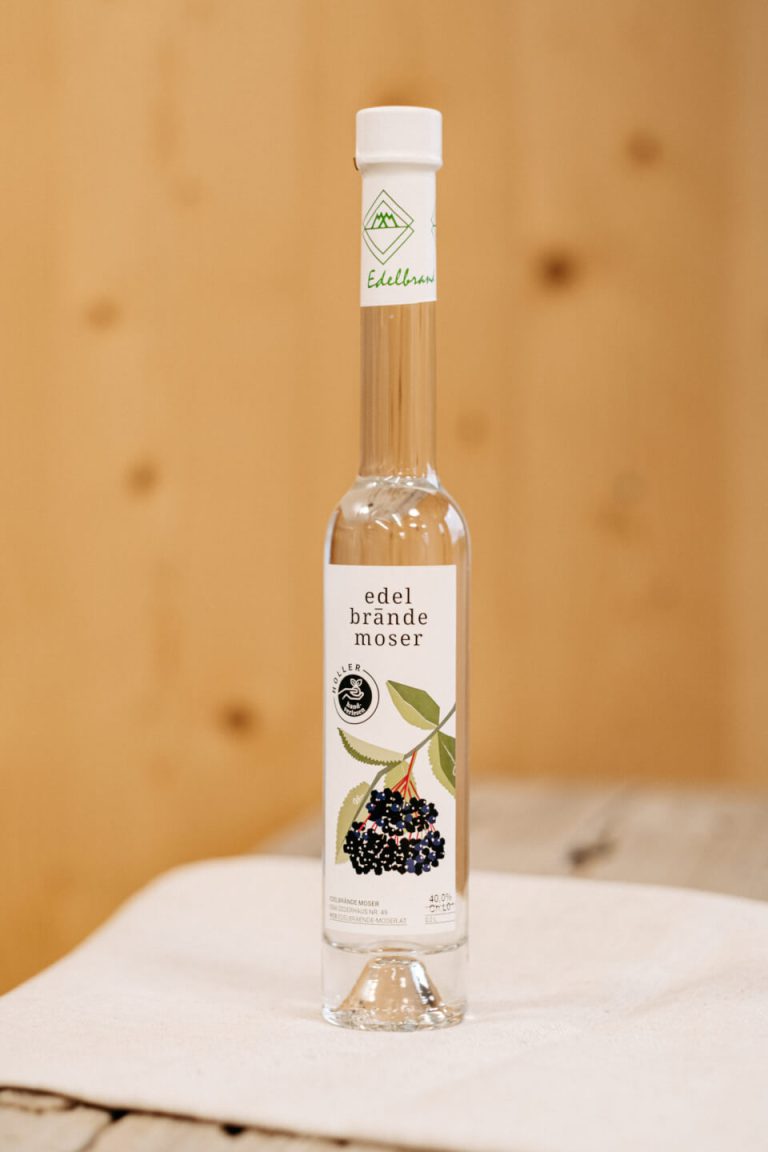 Edelbrände Moser Schwarzer Holler 0.2l