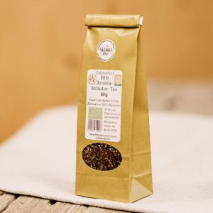 Bio Aronia-Kräuter-Tee vom Zehnerhof, 60g, regionale Spezialität aus dem Lungau, Hofladen