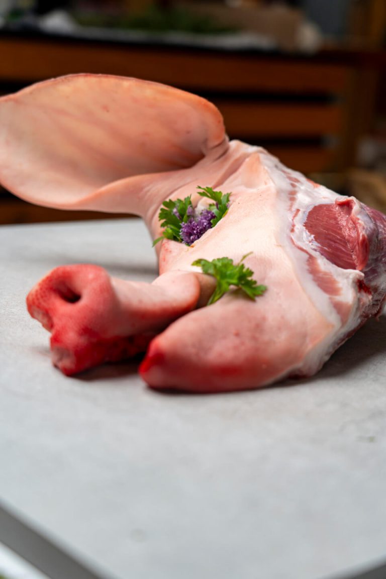 Lungau Schwein Saukopf per kg