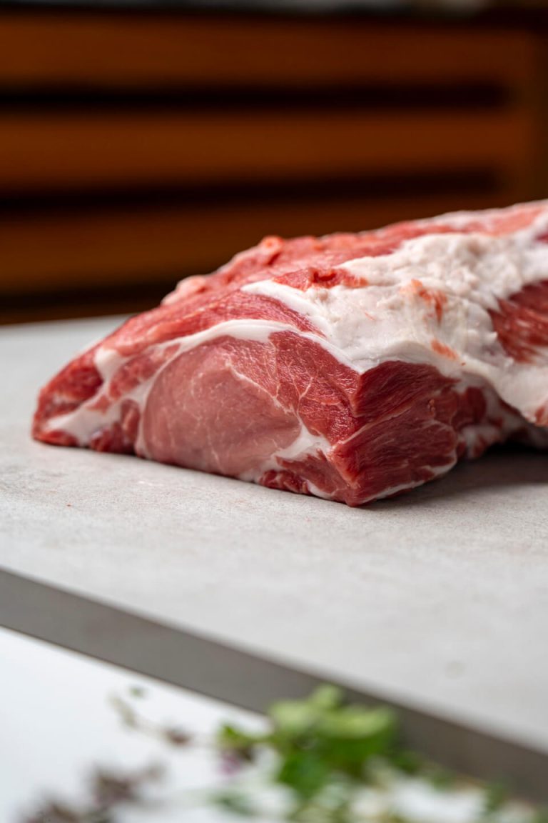 Lungau Schwein Schopf per 100g